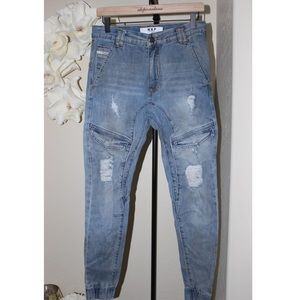 NXP Flight Denim Joggers